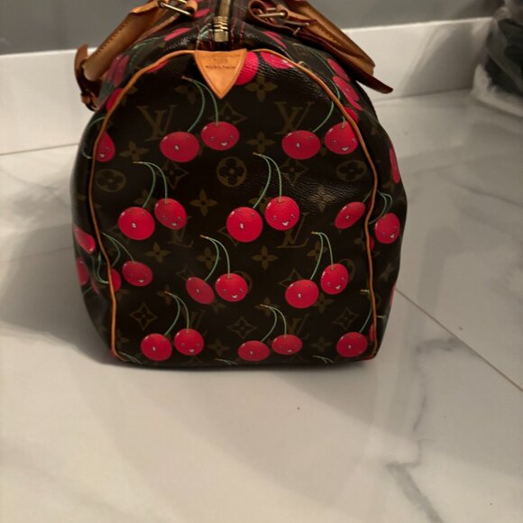 Takashi Murakami Limited Edition Monogram Cerises Collection Keep SPEDDY 45 - Picture 6 of 7